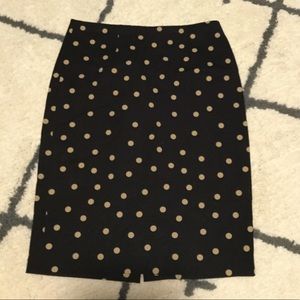 Polka dot Ann Taylor skirt